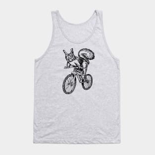 SEEMBO Squirrel Cycling Bicycle Cyclist Bicycling Bike Biker Tank Top